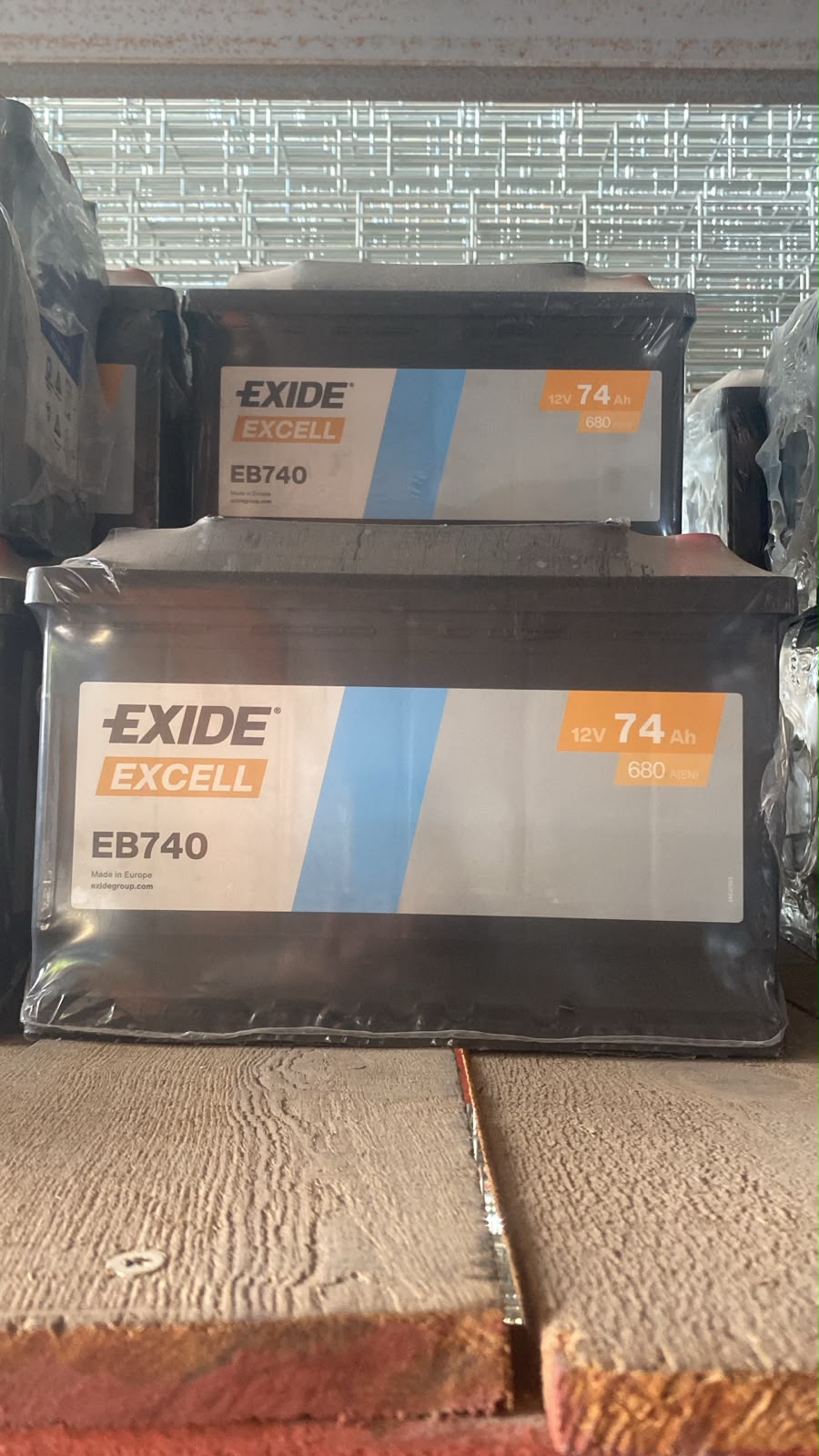 Exide Excell EB740 12V 74Ah 680A Akü