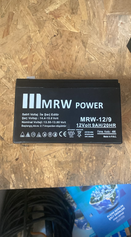 MRW Power MRW-12/9 12V 9Ah Akü