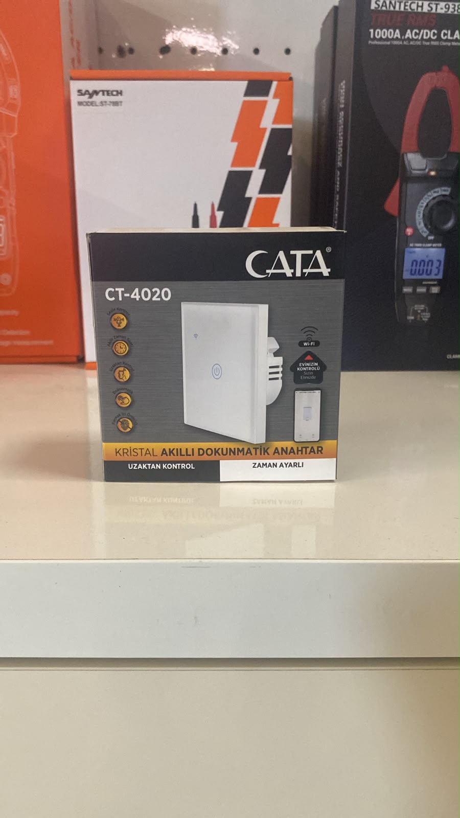 CATA CT-4020 Kristal Akıllı Dokunmatik Anahtar