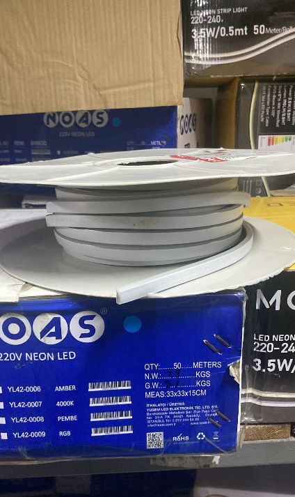 220V Gün Işığı Neon LED Şerit