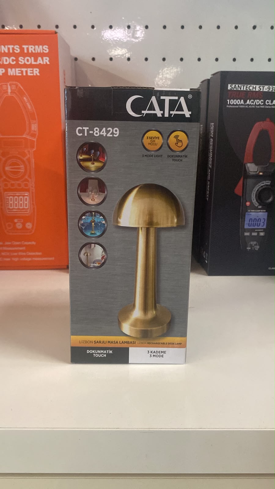CATA CT-8429 Lizbon Şarjlı Masa Lambası