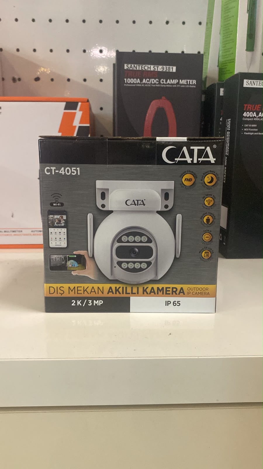 CATA CT-4051 Dış Mekan Wi-Fi Akıllı Kamera 2/3MP