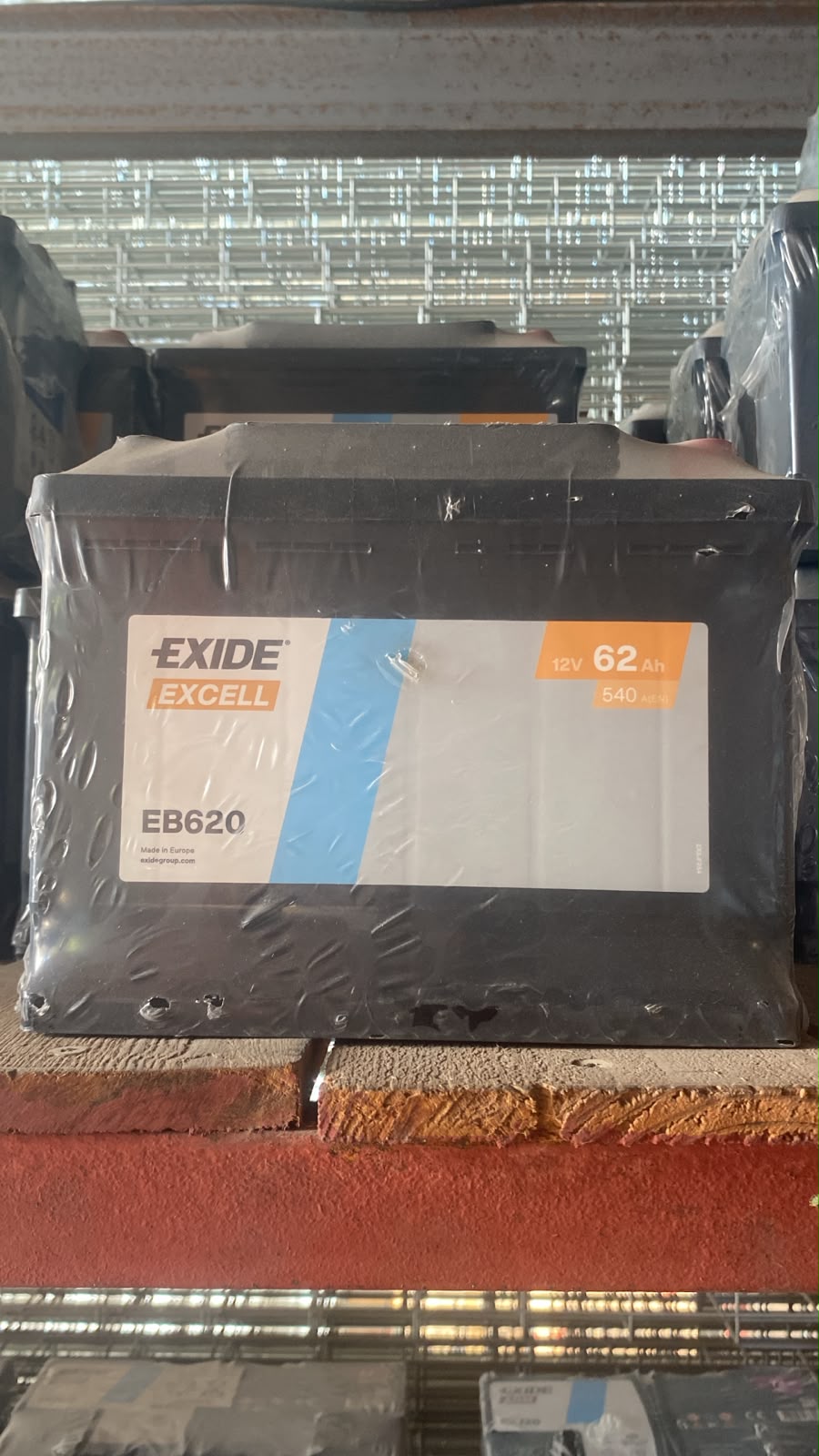 Exide Excell EB620 12V 62Ah 540A Akü