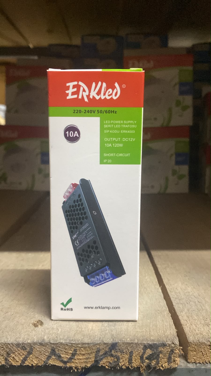 ERKled ERK4003 12V 10A 120W LED Power Supply