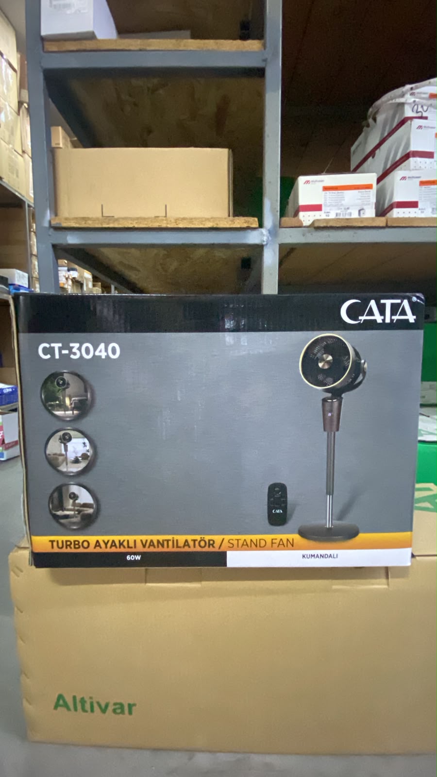 CATA CT-3040 Turbo Ayaklı Vantilatör 60W