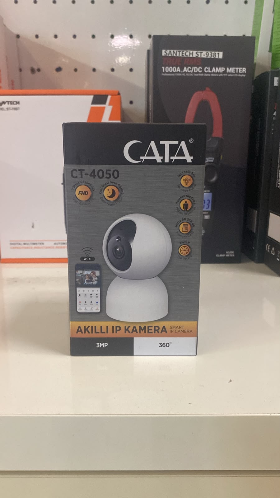 CATA CT-4050 Akıllı IP Kamera 3MP 360°